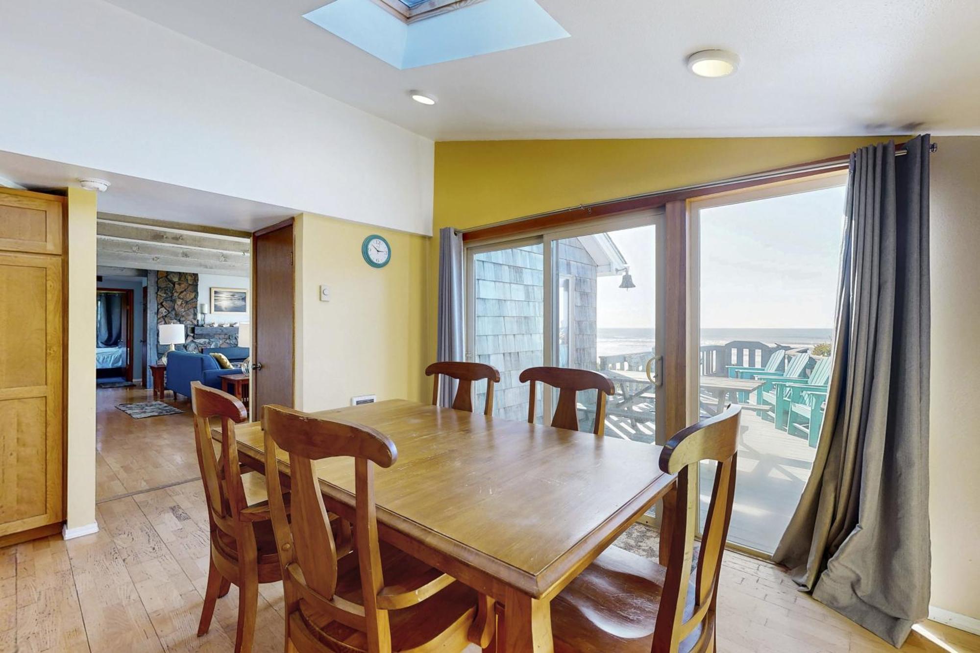 Seadrifter Oceanfront Beach House Seal Rock Luaran gambar